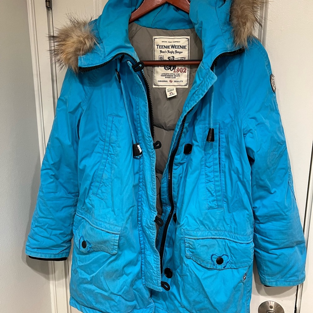 Teenie Weenie Blue Down Jacket